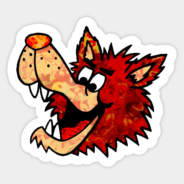 Fruit Brute - Just Add Milk Sticker by Leroy Binks